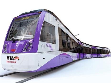 Purple Line Train